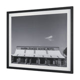 Horse Motel by Bethany Young Textured FramedPhoto Print Matted under Glass by Mercana at Eve Furniture