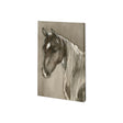 Horse Portrait II by Mercana Studio a Hand Embellished Textured Canvas by Mercana at Eve Furniture