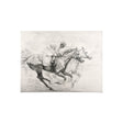 Horse Racing I by Mercana Studio a Hand Embellished Textured Canvas by Mercana at Eve Furniture