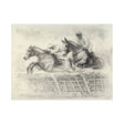 Horse Racing II by Mercana Studio a Hand Embellished Textured Canvas by Mercana at Eve Furniture