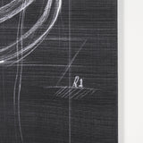 Horse Seat Black I by Mercana Studio a Hand Embellished Textured Framed Art Print by Mercana at Eve Furniture