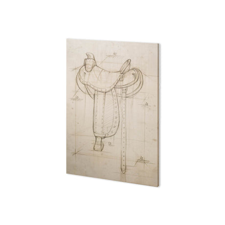Horse Seat I by Mercana Studio a Hand Embellished Textured Canvas by Mercana at Eve Furniture