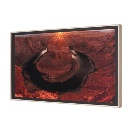 Horseshoe Bend by Gary Blatter a Hand Embelished Textured Framed Photo Art Print by Mercana at Eve Furniture