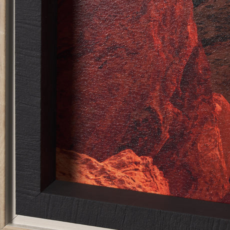 Horseshoe Bend by Gary Blatter a Hand Embelished Textured Framed Photo Art Print by Mercana at Eve Furniture