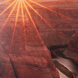 Horseshoe Bend by Gary Blatter a Hand Embelished Textured Framed Photo Art Print by Mercana at Eve Furniture