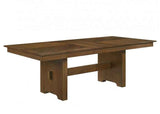 Horsholm Walnut 7-Piece Dining Table Set by Furniture of America at Eve Furniture