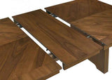 Horsholm Walnut 7-Piece Dining Table Set by Furniture of America at Eve Furniture