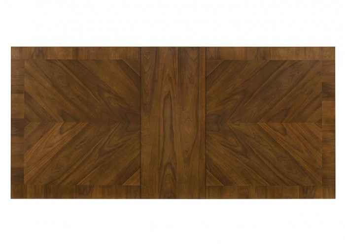 Horsholm Walnut 7-Piece Dining Table Set by Furniture of America at Eve Furniture