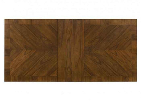 Horsholm Walnut 7-Piece Dining Table Set by Furniture of America at Eve Furniture