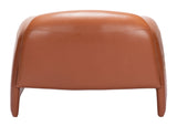 Horten Brown Accent Chair by Zuomod at Eve Furniture