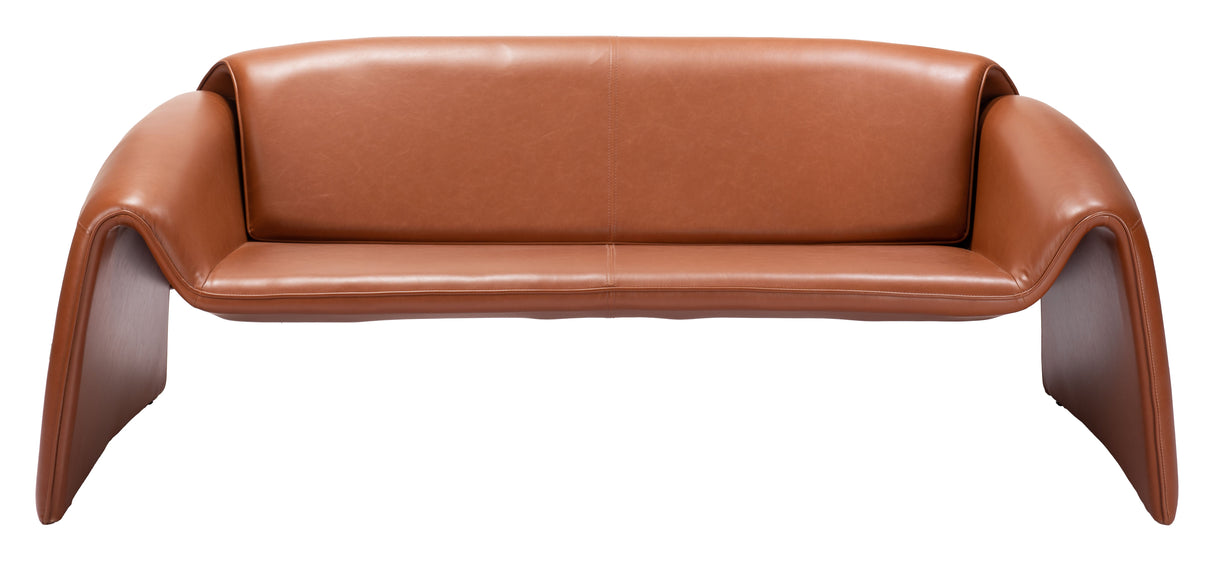 Horten Brown Sofa by Zuomod at Eve Furniture