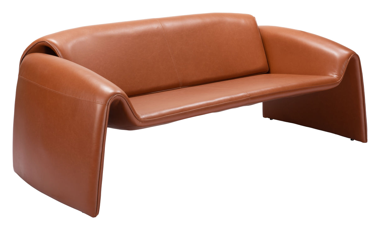 Horten Brown Sofa by Zuomod at Eve Furniture