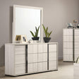 Horten White Wash Dressser by Furniture of America at Eve Furniture