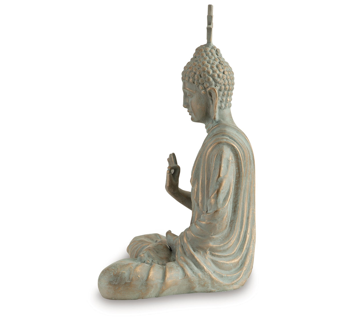 Hosgrove Verigris Patina Sculpture by ASHLEY FURNITURE at Eve Furniture