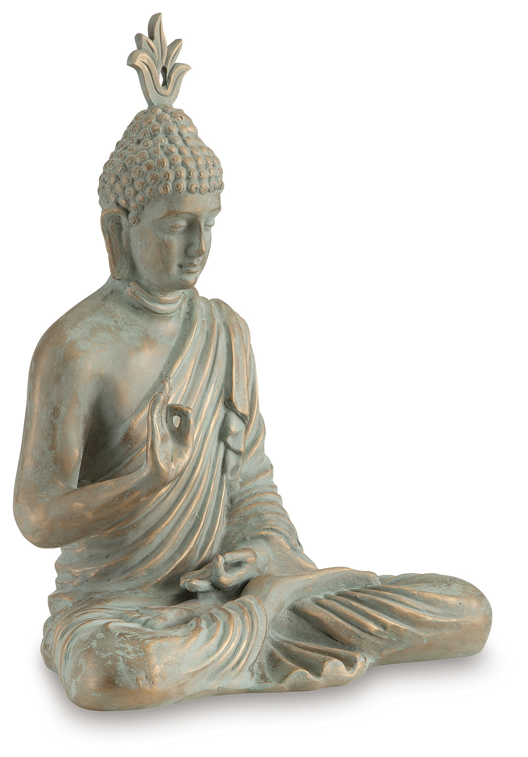 Hosgrove Verigris Patina Sculpture by ASHLEY FURNITURE at Eve Furniture
