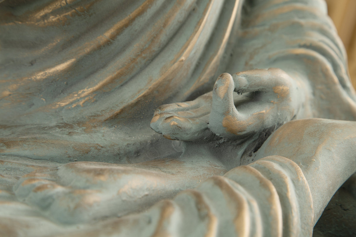 Hosgrove Verigris Patina Sculpture by ASHLEY FURNITURE at Eve Furniture