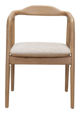 Hosoi Beige Dining Chair by Zuomod at Eve Furniture