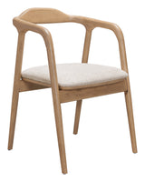 Hosoi Beige Dining Chair by Zuomod at Eve Furniture