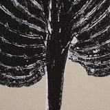 Hosta B by Mary Margaret Briggs a Hand Embellished Textured Framed Art Print by Mercana at Eve Furniture
