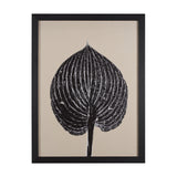 Hosta B by Mary Margaret Briggs a Hand Embellished Textured Framed Art Print by Mercana at Eve Furniture