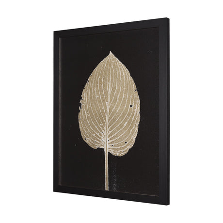 Hosta C by Mary Margaret Briggs a Hand Embelished Textured Framed Art Print by Mercana at Eve Furniture