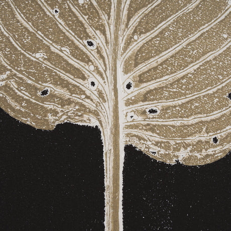Hosta C by Mary Margaret Briggs a Hand Embelished Textured Framed Art Print by Mercana at Eve Furniture
