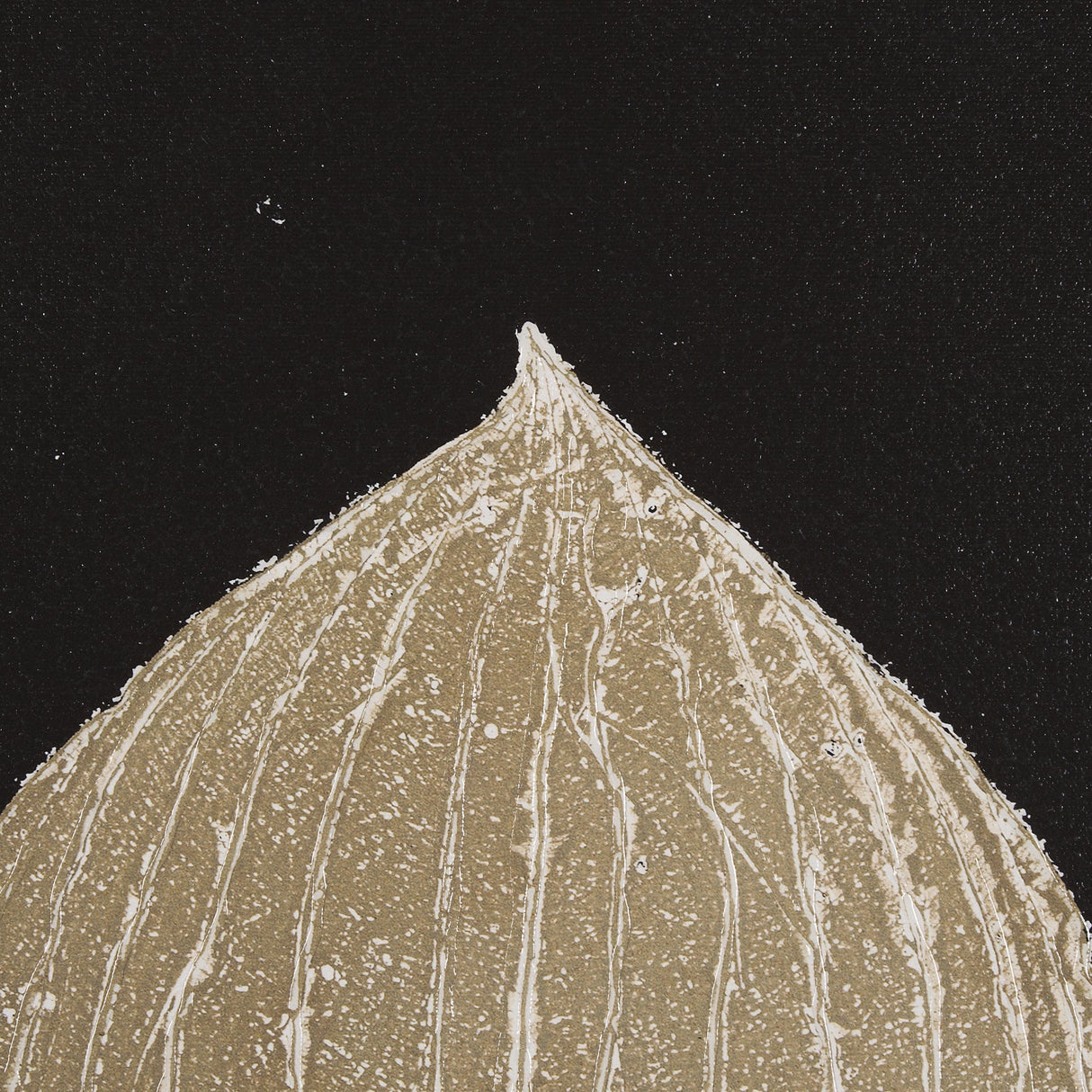 Hosta C by Mary Margaret Briggs a Hand Embelished Textured Framed Art Print by Mercana at Eve Furniture