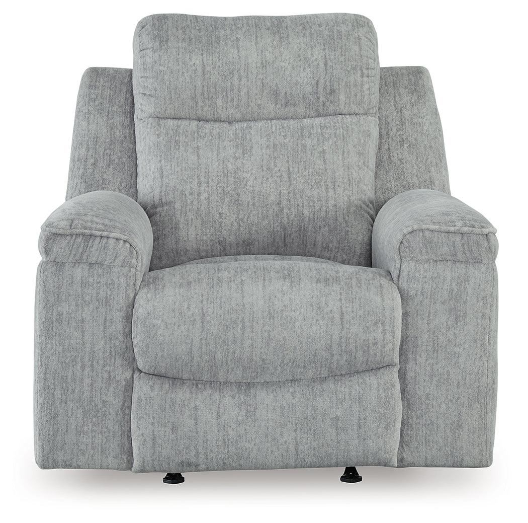 [Hot Buy] Buntington Pewter Rocker Recliner by Ashley at Eve Furniture