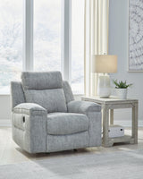 [Hot Buy] Buntington Pewter Rocker Recliner by Ashley at Eve Furniture