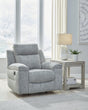 [Hot Buy] Buntington Pewter Rocker Recliner by Ashley at Eve Furniture