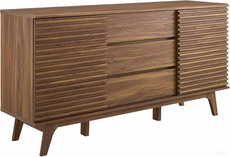 [Hot Buy] Render Walnut 63 Inch Sideboard Buffet Table or TV Stand by Modway at Eve Furniture