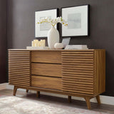 [Hot Buy] Render Walnut 63 Inch Sideboard Buffet Table or TV Stand by Modway at Eve Furniture