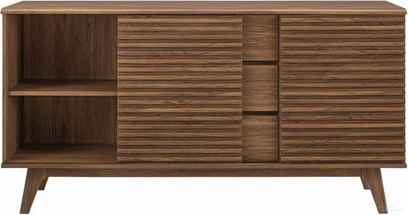 [Hot Buy] Render Walnut 63 Inch Sideboard Buffet Table or TV Stand by Modway at Eve Furniture