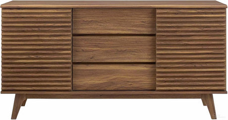 [Hot Buy] Render Walnut 63 Inch Sideboard Buffet Table or TV Stand by Modway at Eve Furniture