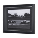 Hot on the Tail by Ben Wood a Hand Embellished Framed Photo Art Print Matted under Glass by Mercana at Eve Furniture