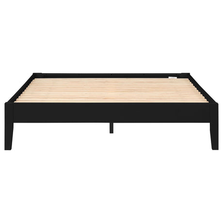 Hounslow Black Platform Queen Bed by Coaster at Eve Furniture
