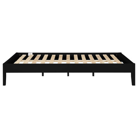 Hounslow Black Platform Queen Bed by Coaster at Eve Furniture