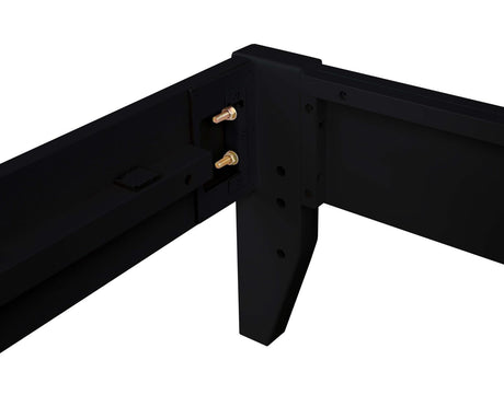 Hounslow Black Platform Twin Bed by Coaster at Eve Furniture