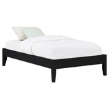 Hounslow Black Platform Twin Bed by Coaster at Eve Furniture