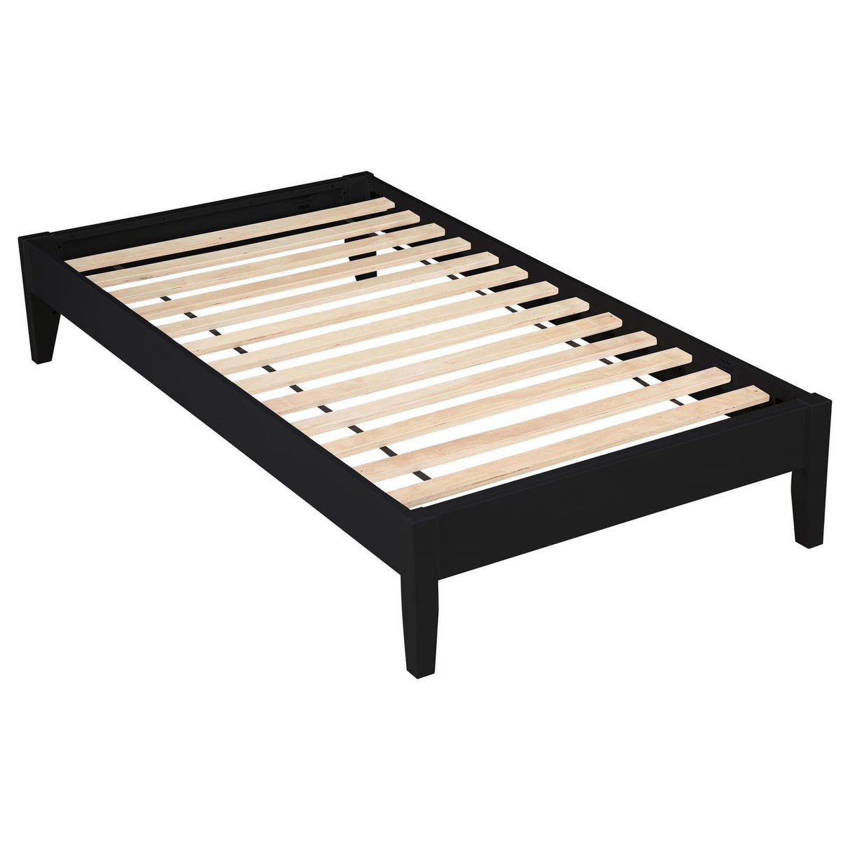 Hounslow Black Platform Twin Bed by Coaster at Eve Furniture