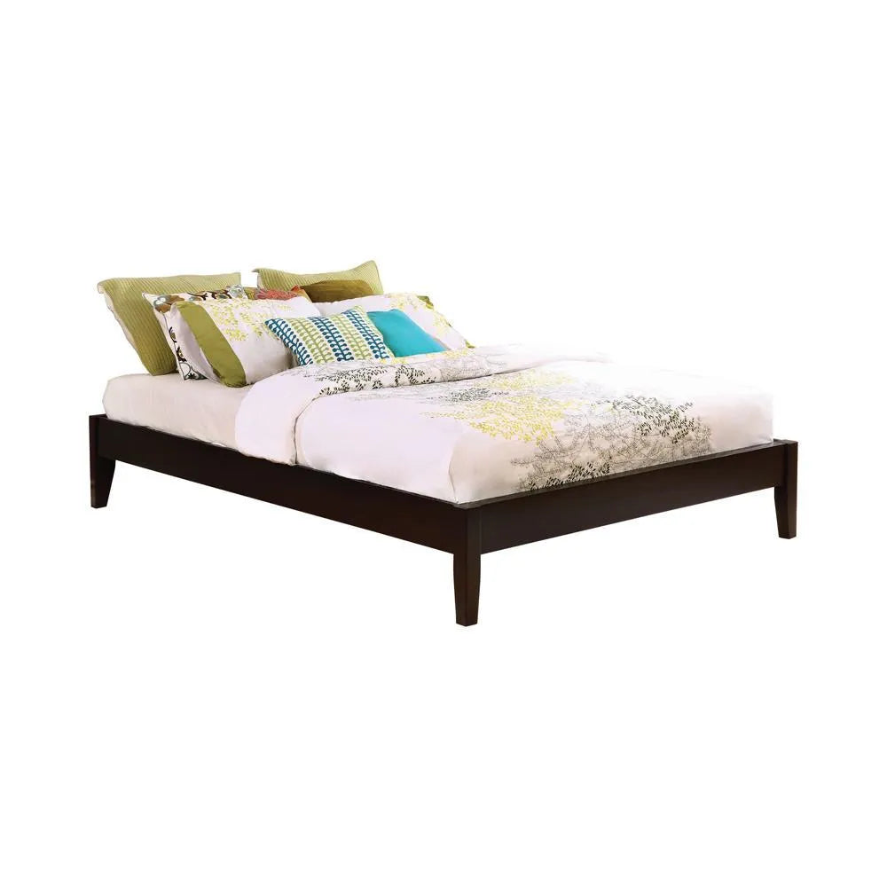 Hounslow California King Universal Platform Bed Cappuccino by Coaster at Eve Furniture