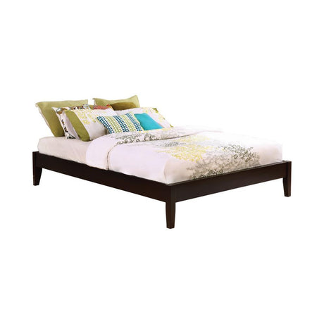 Hounslow Cappuccino Queen Universal Platform Bed by Coaster at Eve Furniture
