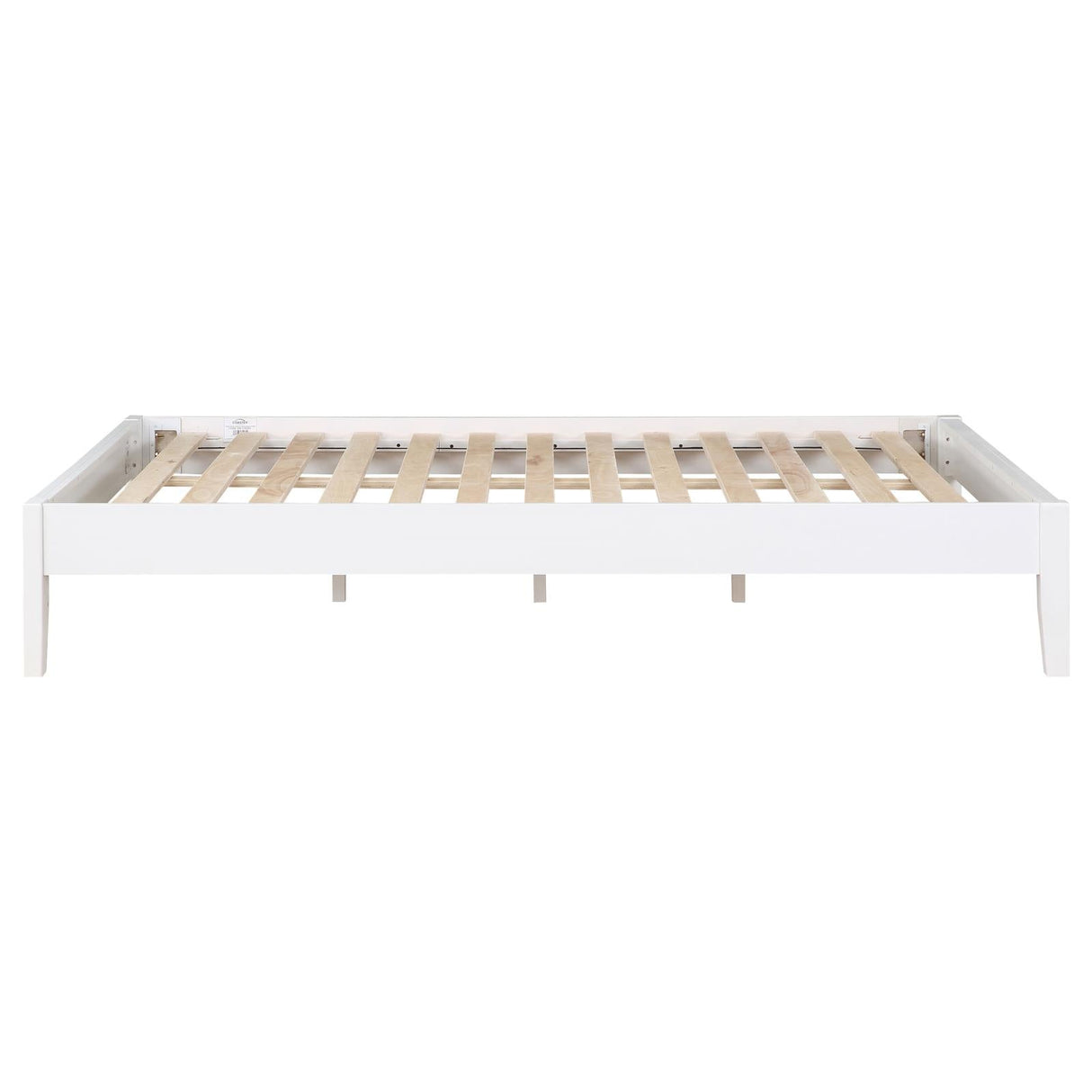 Hounslow Platform Queen Bed White