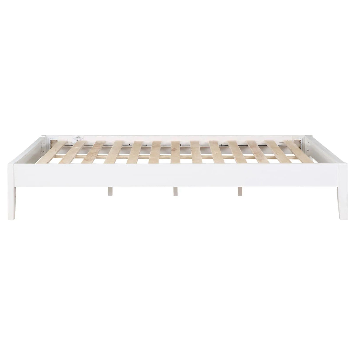 Hounslow White Platform Eastern King Bed by Coaster at Eve Furniture