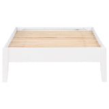 Hounslow White Platform Full Bed by Coaster at Eve Furniture