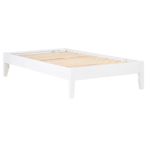Hounslow White Platform Full Bed by Coaster at Eve Furniture