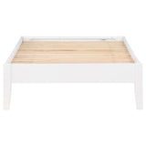 Hounslow White Platform Full Bed by Coaster at Eve Furniture