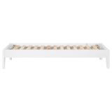 Hounslow White Platform Full Bed by Coaster at Eve Furniture