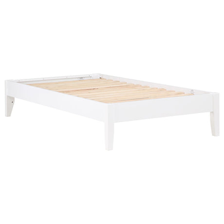 Hounslow White Platform Full Bed by Coaster at Eve Furniture