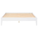 Hounslow White Platform Queen Bed by Coaster at Eve Furniture